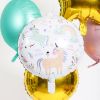 Folieballon verjaardag eenhoorn 45cm