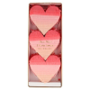 Mini pinata's Ombre Heart Valentine (3st) Meri Meri