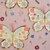 Bordjes Floral Butterfly (8st) Meri Meri