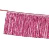 Slinger tinsel roze 1,35m