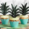 Cupcake toppers ananas Aloha Collectie