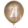 Ballon Goud 21 (5st) Hootyballoo 