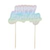 Taarttopper Happy Birthday Eco Rainbow Hootyballoo