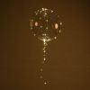 Ballon transparant 45cm met Led lampjes (5m)