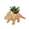Plantenpotje Triceratops goud Dinosaur Party