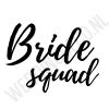 T-shirt Bride Squad Festival