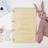 Gepersonaliseerd babyboek sierlijk met icoontje