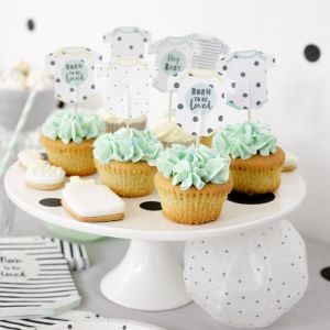 Cake toppers Born To Be Loved (12st) Talking Tables