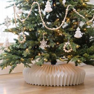 Kerstboomrok honeycomb crème Nordic Noel Ginger Ray