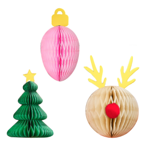 Kerstcadeau toppers Merry and Bright Ginger Ray