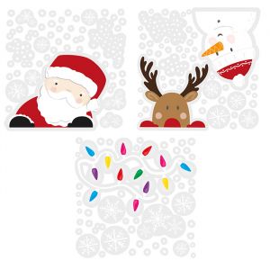 Raamstickers Christmas Character Merry Everything Ginger Ray
