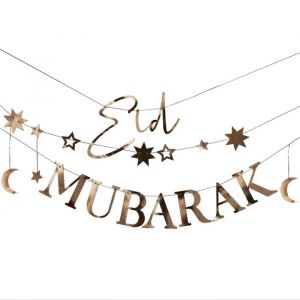 Slinger Eid Mubarak goud Ginger Ray