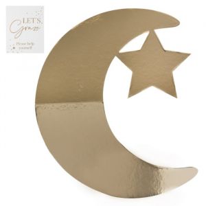 Serveerplank maan en sterren Eid Mubarak Ginger Ray