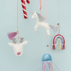 Kersthanger unicorn Meri Meri