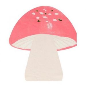Servetten paddenstoel Fairy (16st) Meri Meri