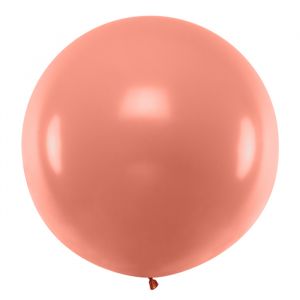 Mega ballon Metallic Rosé Goud 1m