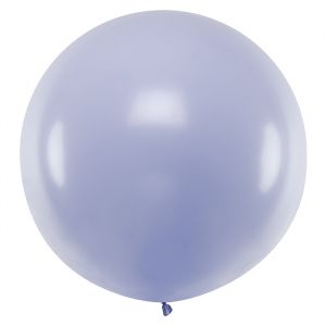 Pastel ballon lila (1m)