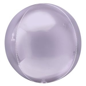 Orbz folieballon pastel lila (40cm)