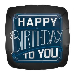Folieballon Happy Birthday to You (40cm)