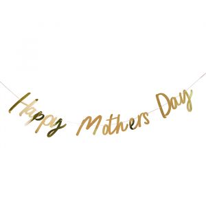 Slinger Happy Mothers Day goud Hootyballoo