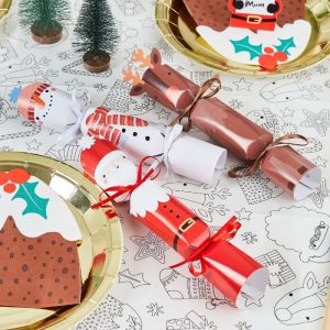 Christmas Crackers DIY Merry Christmas Hootyballoo (6st)