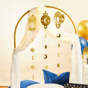 Hangdecoratie Eid Mubarak (3st)