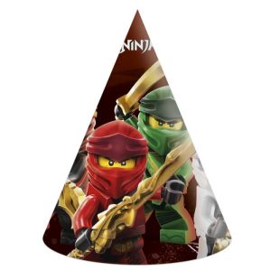 Feesthoedjes Lego Ninjago (6st)