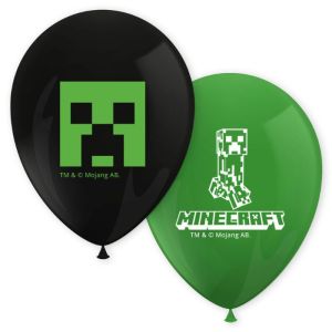 Ballonnen Minecraft (8st)