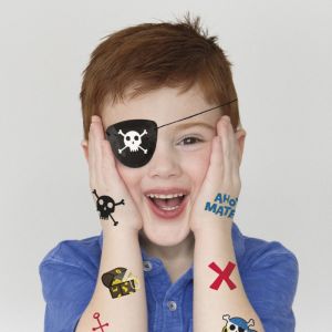 Piraten ooglapjes (8st)