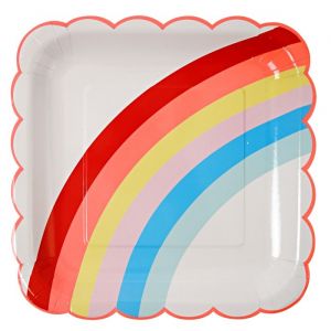 Borden met regenboog (12st)