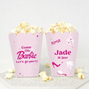 Popcornbakje Barbie