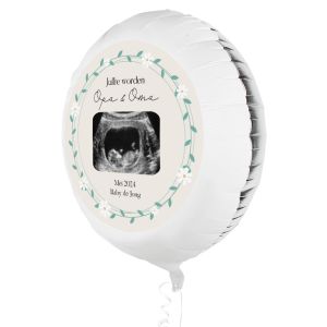 Folieballon zwanger aankondiging