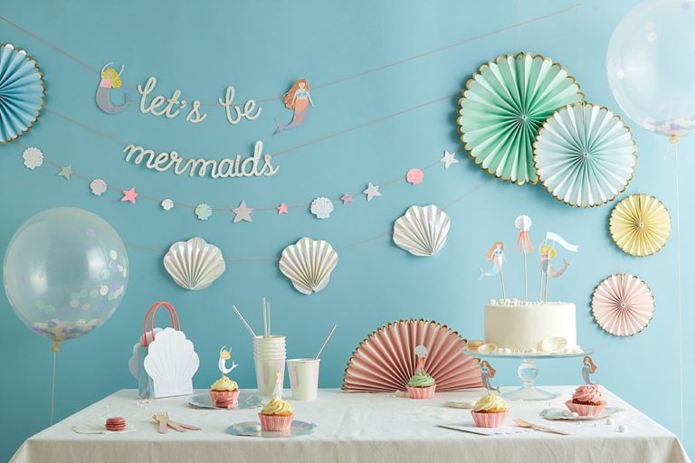 Zeemeermin themafeest: Let's shellabrate a mermaid party