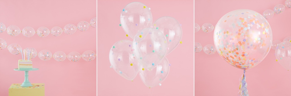 Pastel party ballonnen balloons