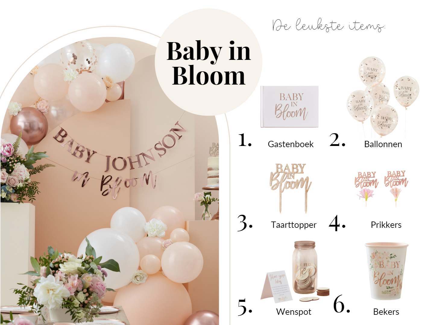 Baby in bloom babyshower