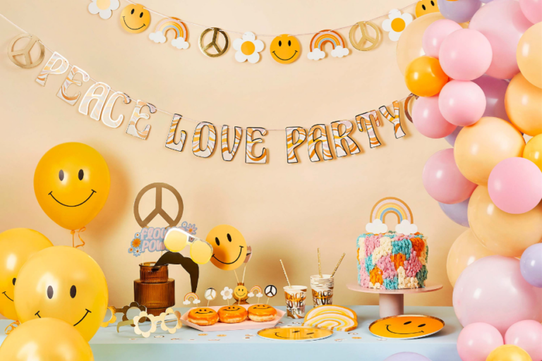 Flower power feestje met de Peace Love Party collectie!
